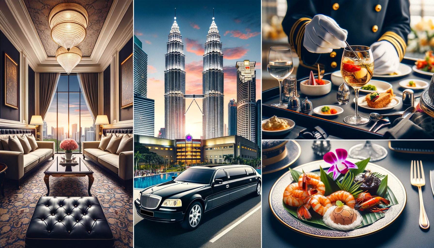 الخدمات الفاخرة في ماليزيا: الإقامة، النقل، والطعام